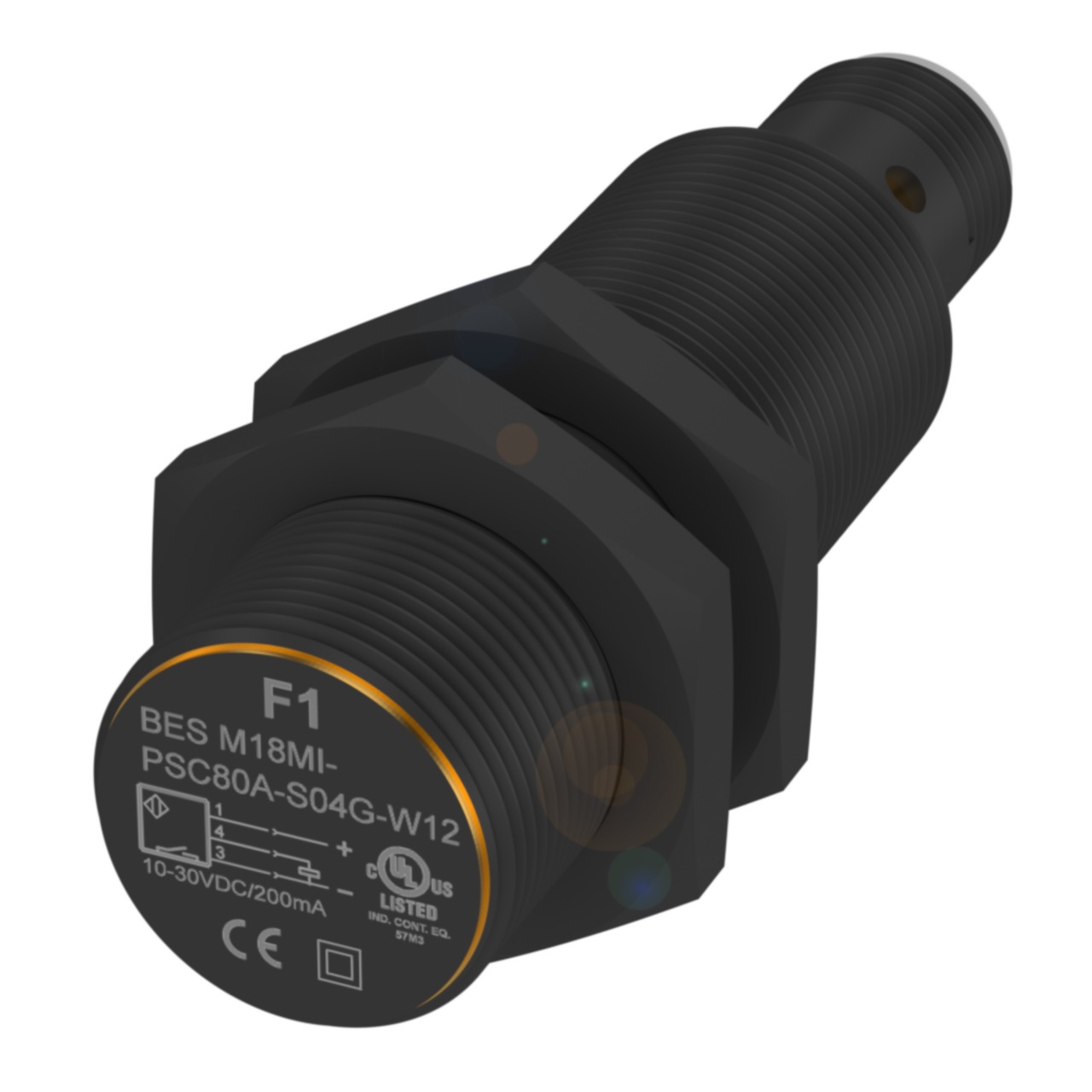 BALLUFF巴鲁夫 BES M18MI-PSC80A-S04G-W12电感式接近开关原装