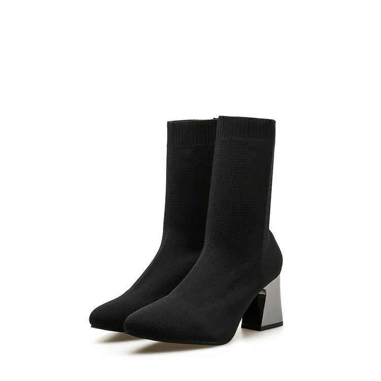 Bottes femme en Tissu - Ref 3355537 Image 5