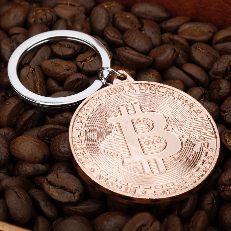 Creative Letter Coin Keychain