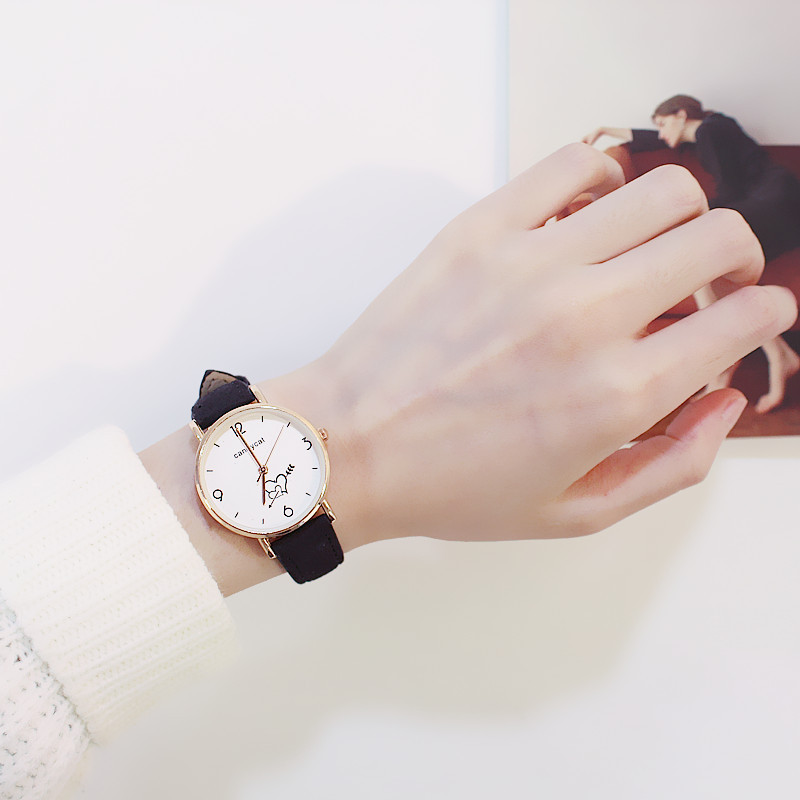 Alloy Fashion Ladies watch (Black belt) NHCN0138Blackbelt