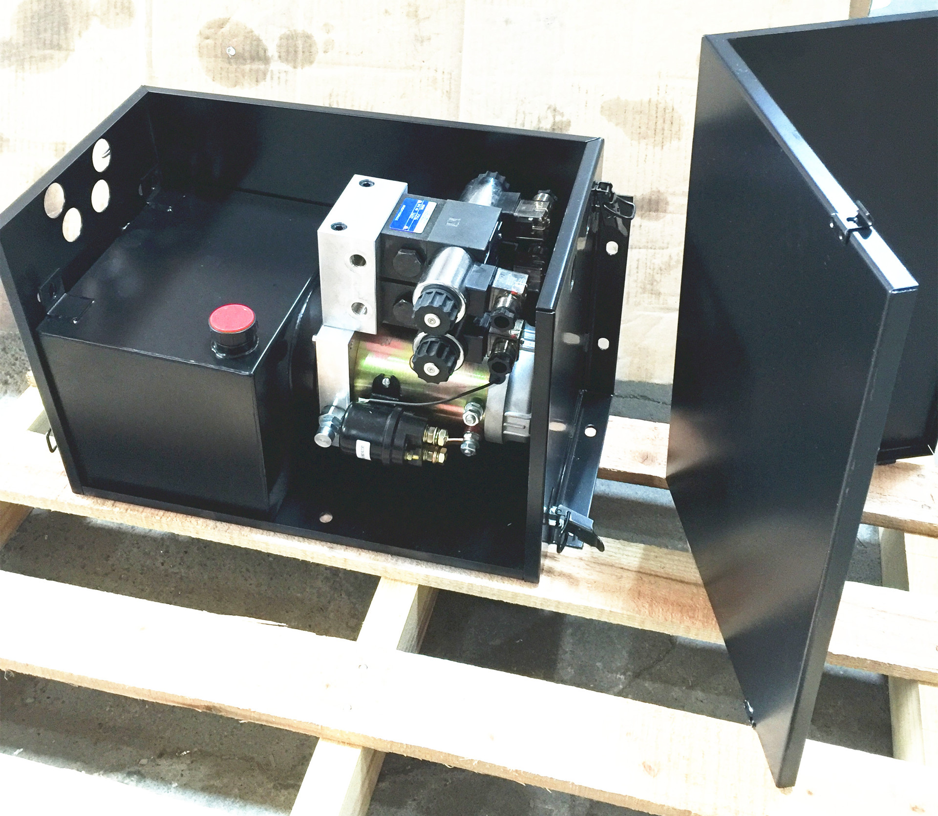 供应环卫车尾板动力单元，环卫车尾板液压油泵