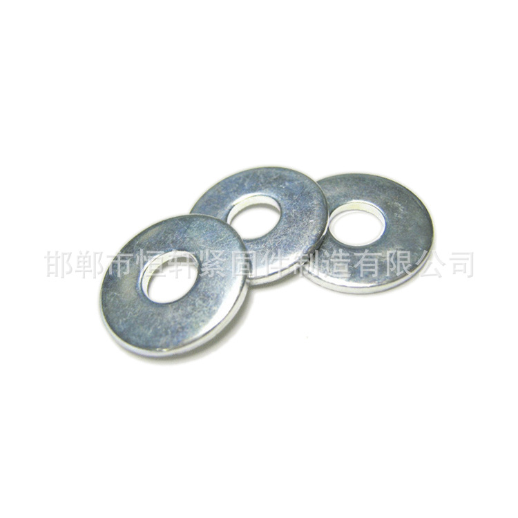 厂家直销 热镀锌平垫 加大平垫垫圈 国标圆垫圈 镀锌平垫可定制