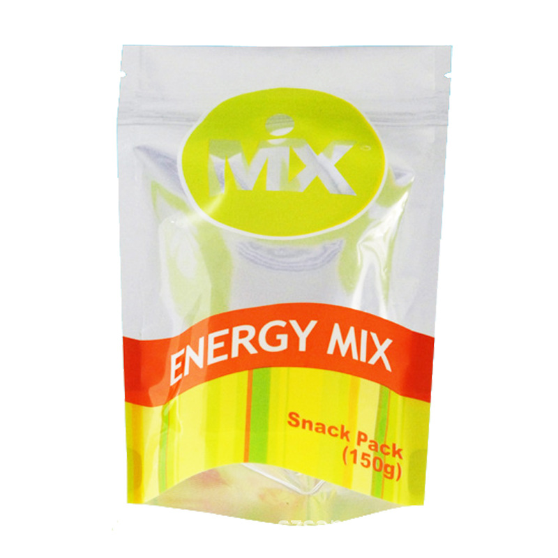 供应铝箔彩印自立自封拉链袋 真空休闲食品包装袋 免费设计