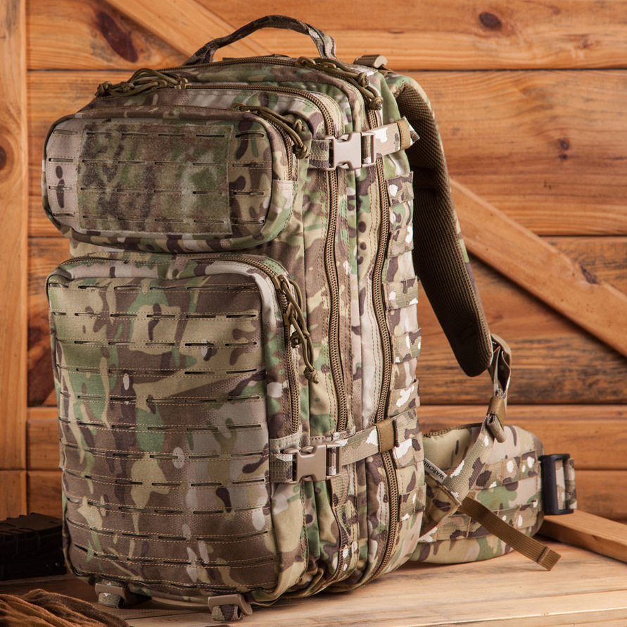 WARCHIEF/ Chiefs camouflage Titans Attack knapsack CP camouflage 3D The package High-capacity tactics Backpack
