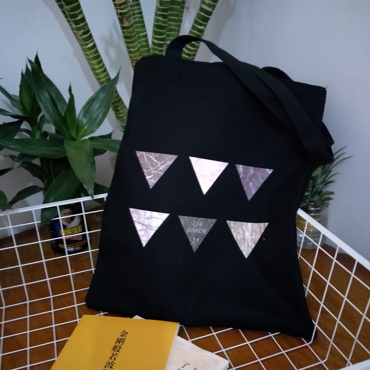Bolsa de lona simple hombro de las mujeres portátil estilo japonés y coreano artístico fresco Mori estudiante bolsa de compras todo-juego