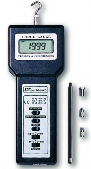 中国lutron台湾路昌 FG-20KG 推拉力计