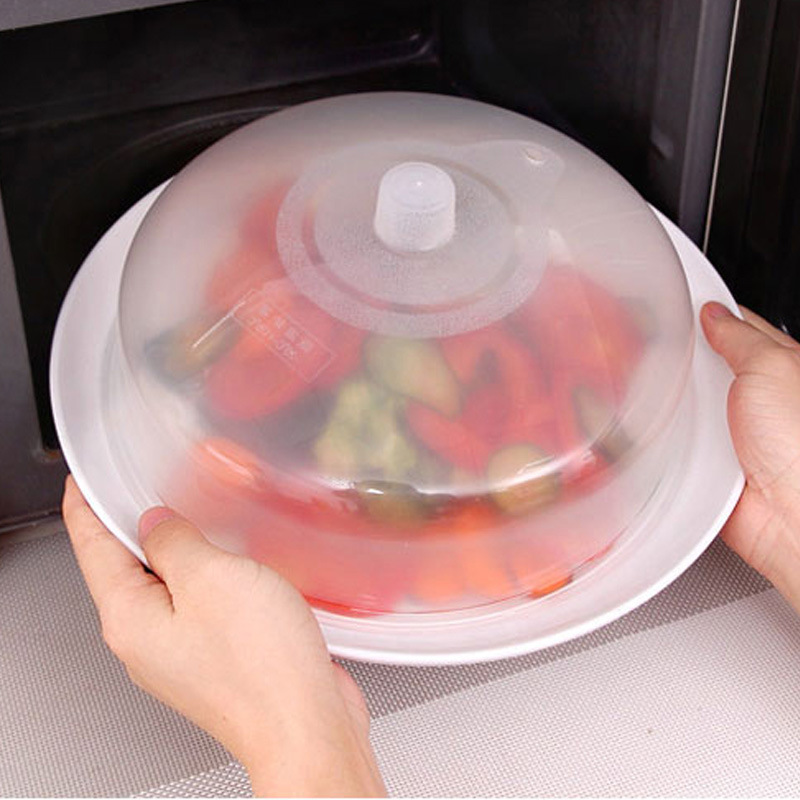 4件套碗盖盘盖 微波炉加热专用盖子保鲜盖保温盖 塑料菜罩热菜盖