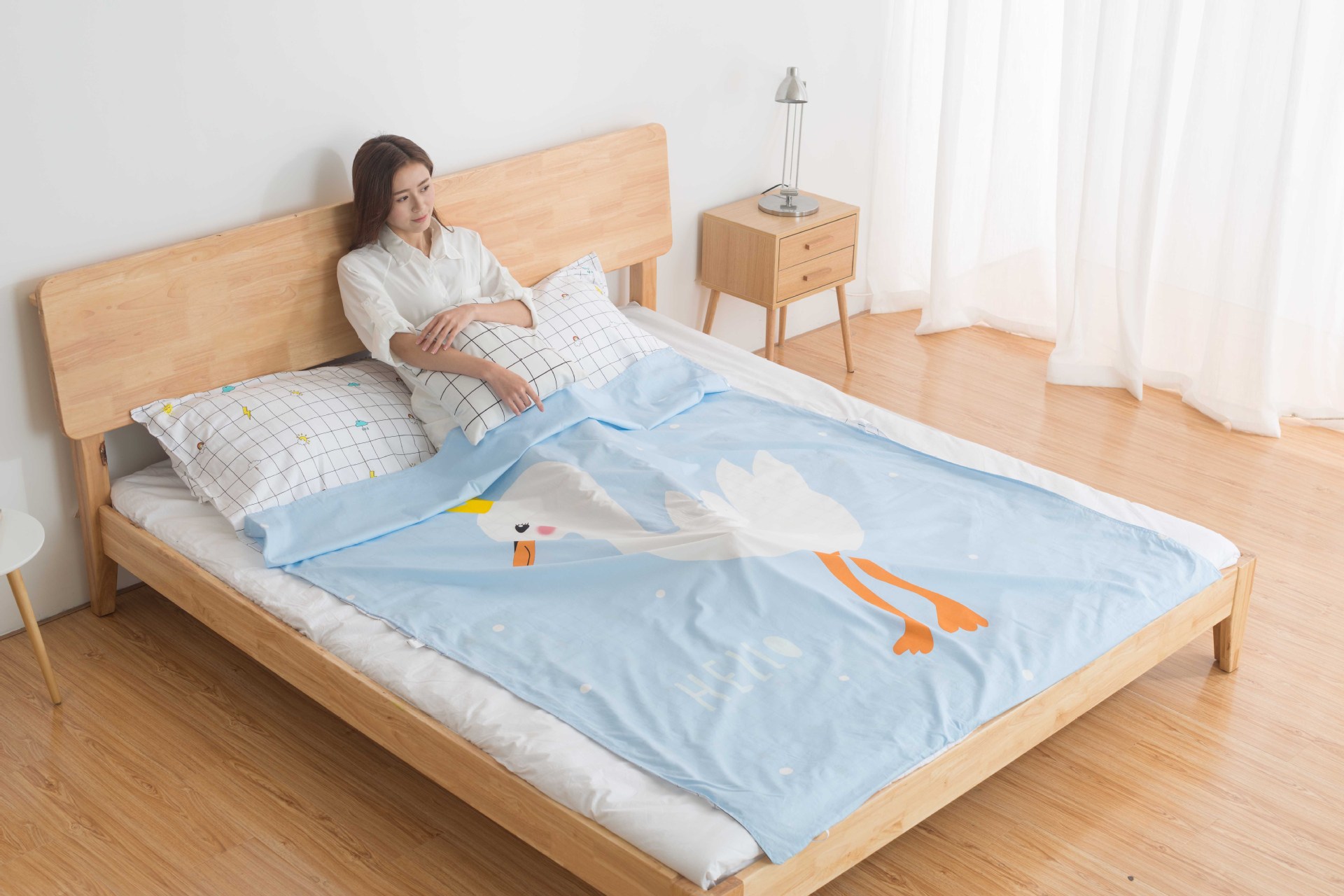 宾馆酒店隔脏睡袋成人纯棉超轻便携式旅行出差防脏床单外出旅游|ms