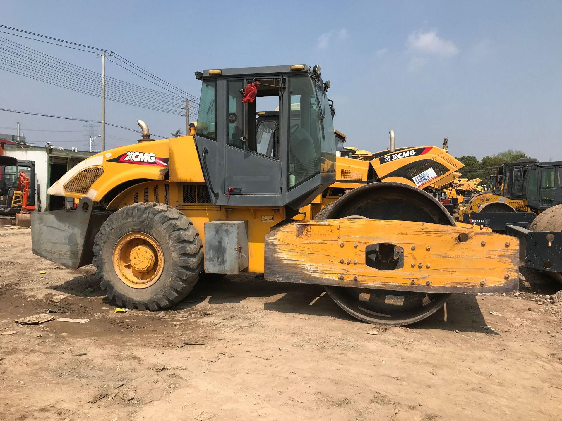 二手徐工22吨震动压路机,二手徐工，柳工，龙工20/22/26吨压路机