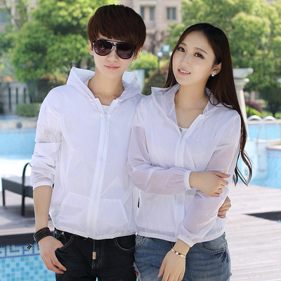2017 summer Men's Long sleeve outdoors Sunscreen Lovers money ultraviolet-proof ultrathin ventilation student Sunscreen