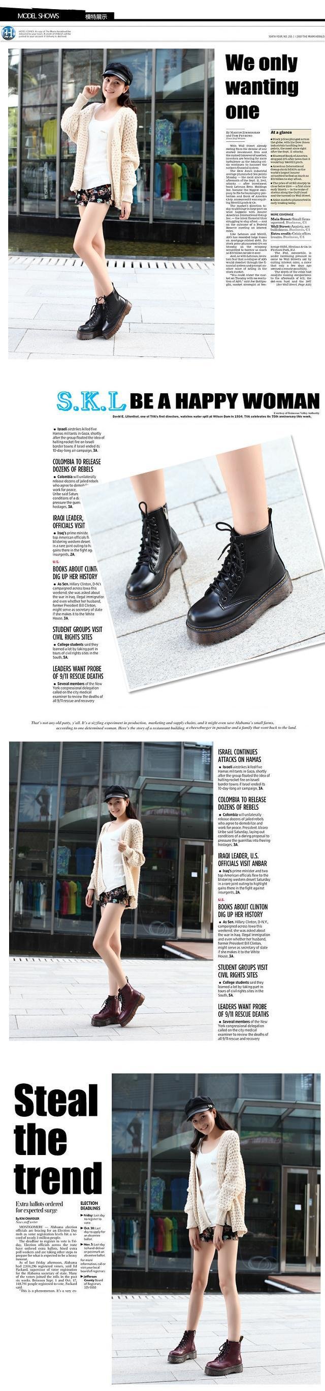 Bottes femme en PU artificiel - Ref 3354710 Image 11