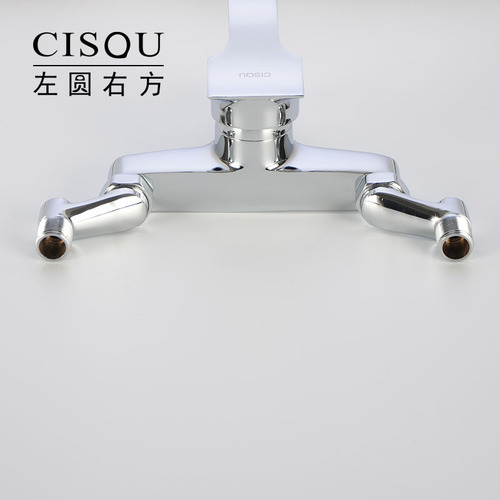 Shower bathtub faucet all copper thickened high long curved foot adjustment eccentric curved foot screw foot joint accessories
