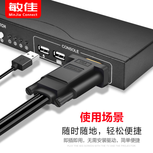 HDMI to VGA high -definition line HDMI to VGA with USB with audio…