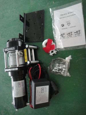 折扣价12V/24V沙滩车4000磅电动绞盘