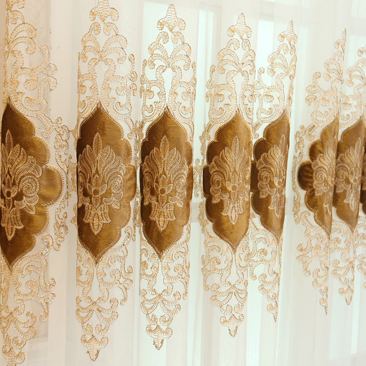 Manufactor Direct selling wholesale new pattern double-deck shading Sophie a living room Windows Put down Net curtains