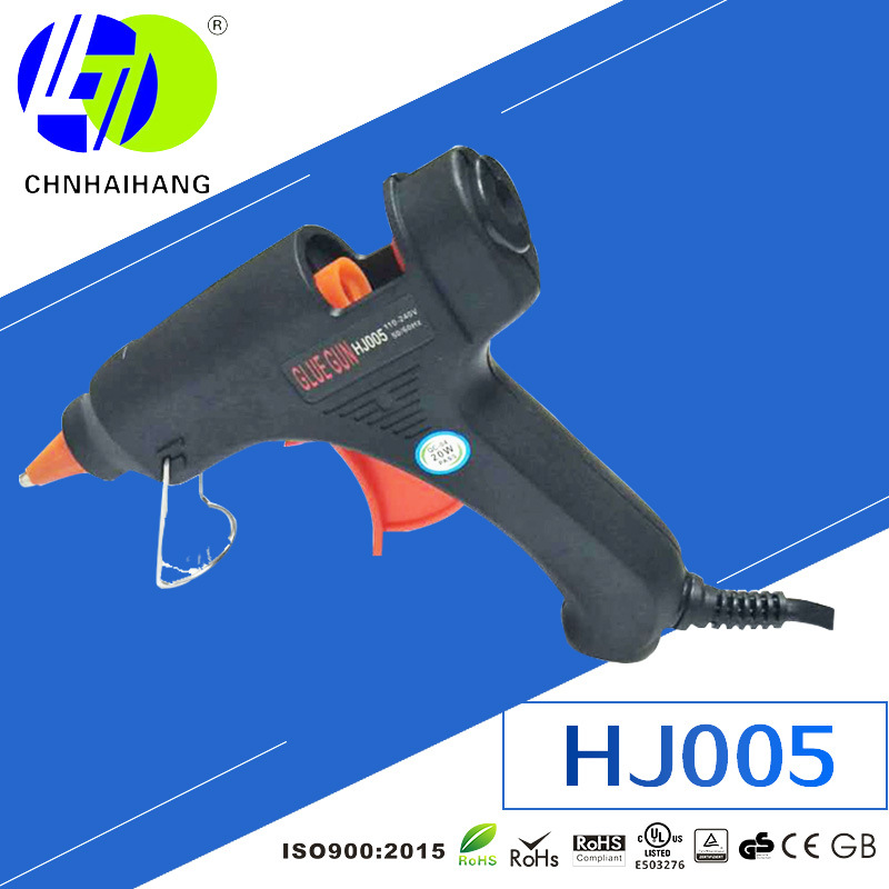 海航电器批发HJ005黑色无开关热熔胶枪