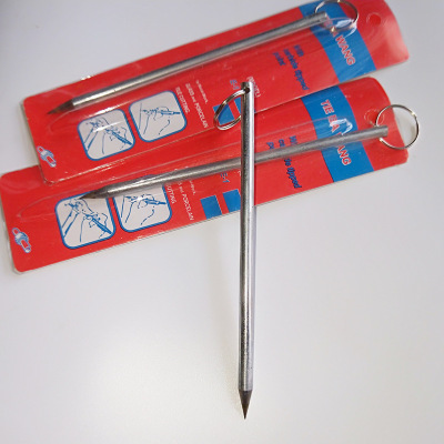 五金建筑划线工具瓷砖刀硬质合金尖头划针带圈插卡单头瓷砖划线笔