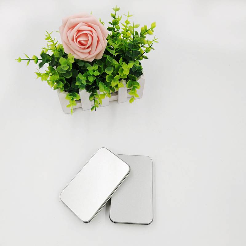 厂家销售双眼皮贴盒化妆品包装铁盒眼影盒修眉剪刀铁罐现货