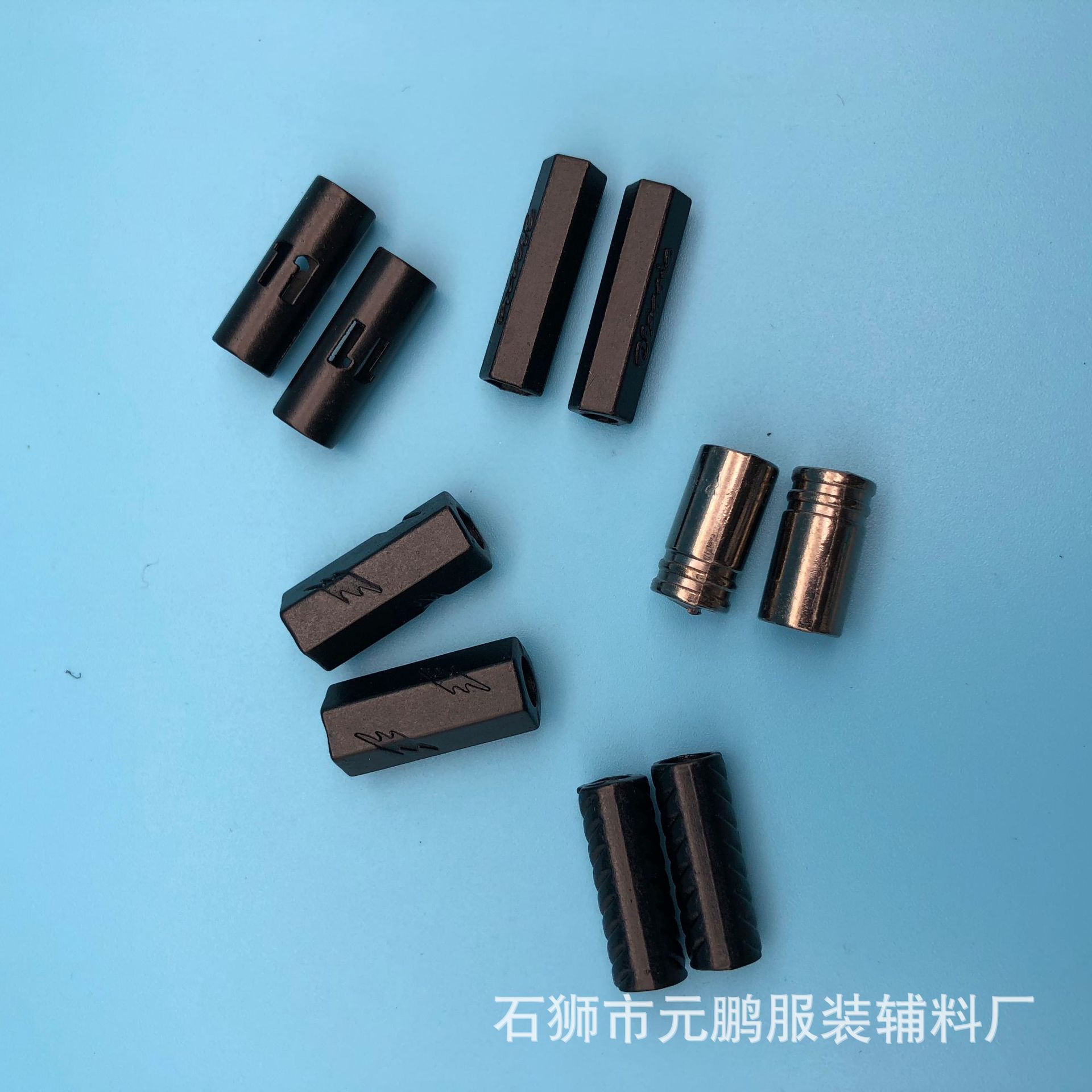 厂家直销 帽钟绳头吊钟绳扣 金属塑料五金雕花缕空 现货来样定做