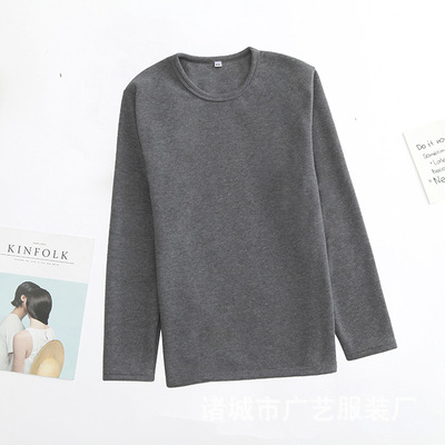 new pattern Spring man Thermal Underwear thickening Youth T-shirts Self cultivation Long sleeve Base coat clothes