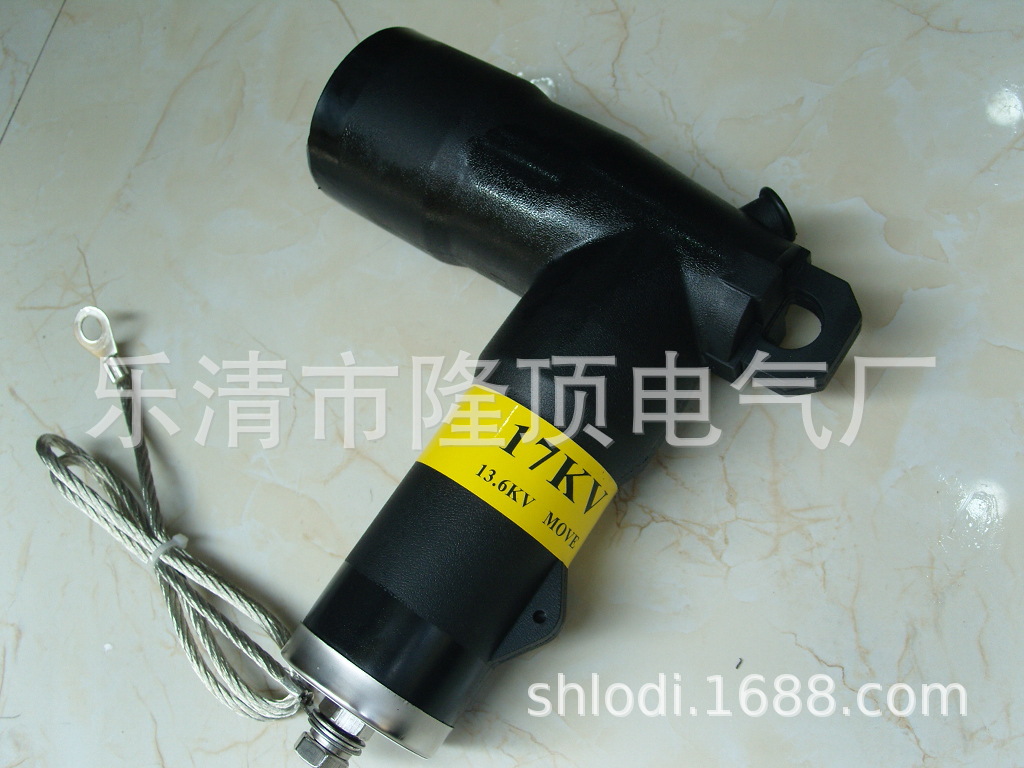 隆顶电气  10kv美式插拔肘型避雷器ZB-17/50