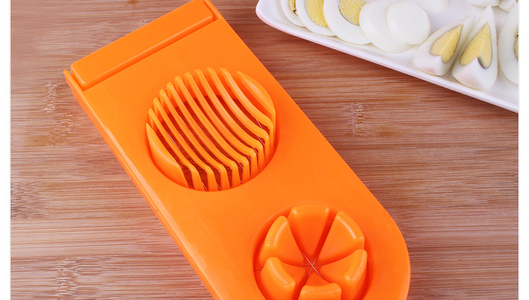 多功能 二合一双头分蛋器 切蛋器 鸡蛋切片器 创意厨房小工具详情5