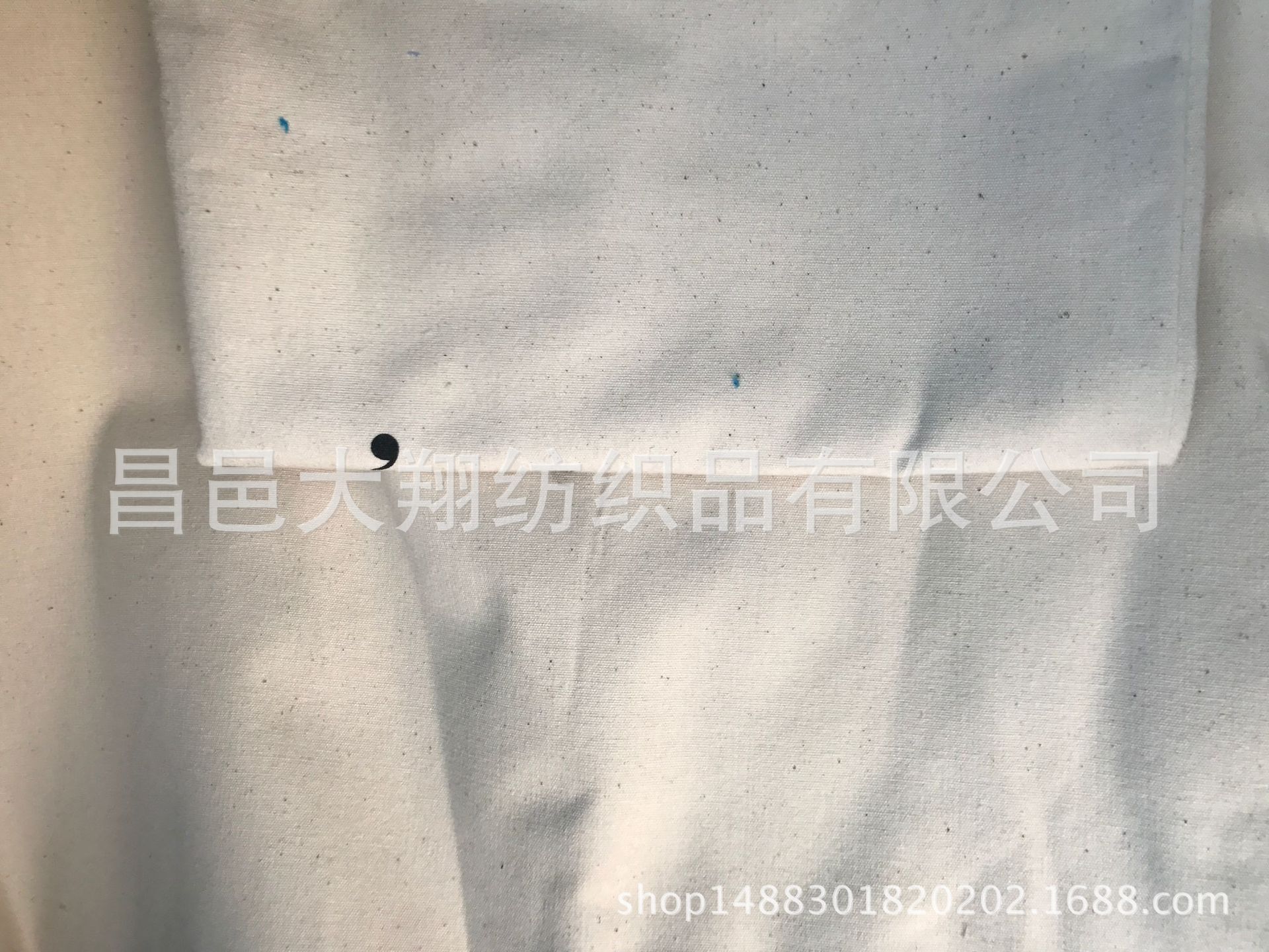 10安帆布 棉质涤棉漂白 染色 印花 10/2*10  10安箱包布料