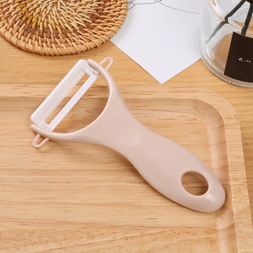 Kitchen gadgets simple Nordic color peeler fruit peeling knife multifunctional ceramic fruit peeling knife