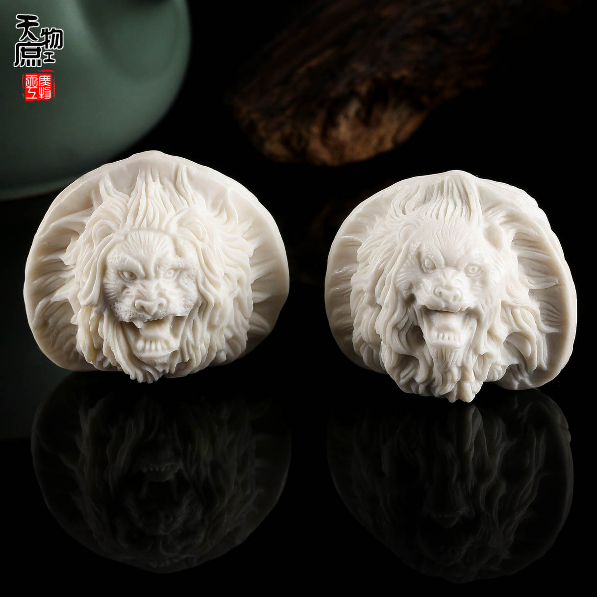 角盘核桃雕刻归来文玩核桃手把件工厂批发