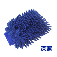 Dropshipping car washing and wiping gloves, car coral velvet cleaning gloves, single-sided chenille gloves