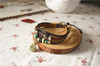 Retro ethnic leather bracelet for beloved, ethnic style, genuine leather