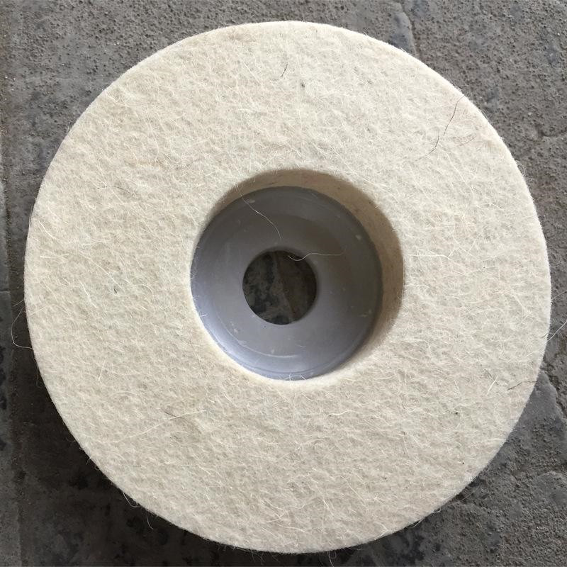 厂家直供批发货源多种规格的 加厚工业打磨毛毡轮可按需求定制