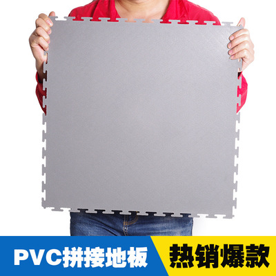 5.0車間用拼接工業地板防滑耐磨墊PVC工業地板汽車維修車間軟地磚