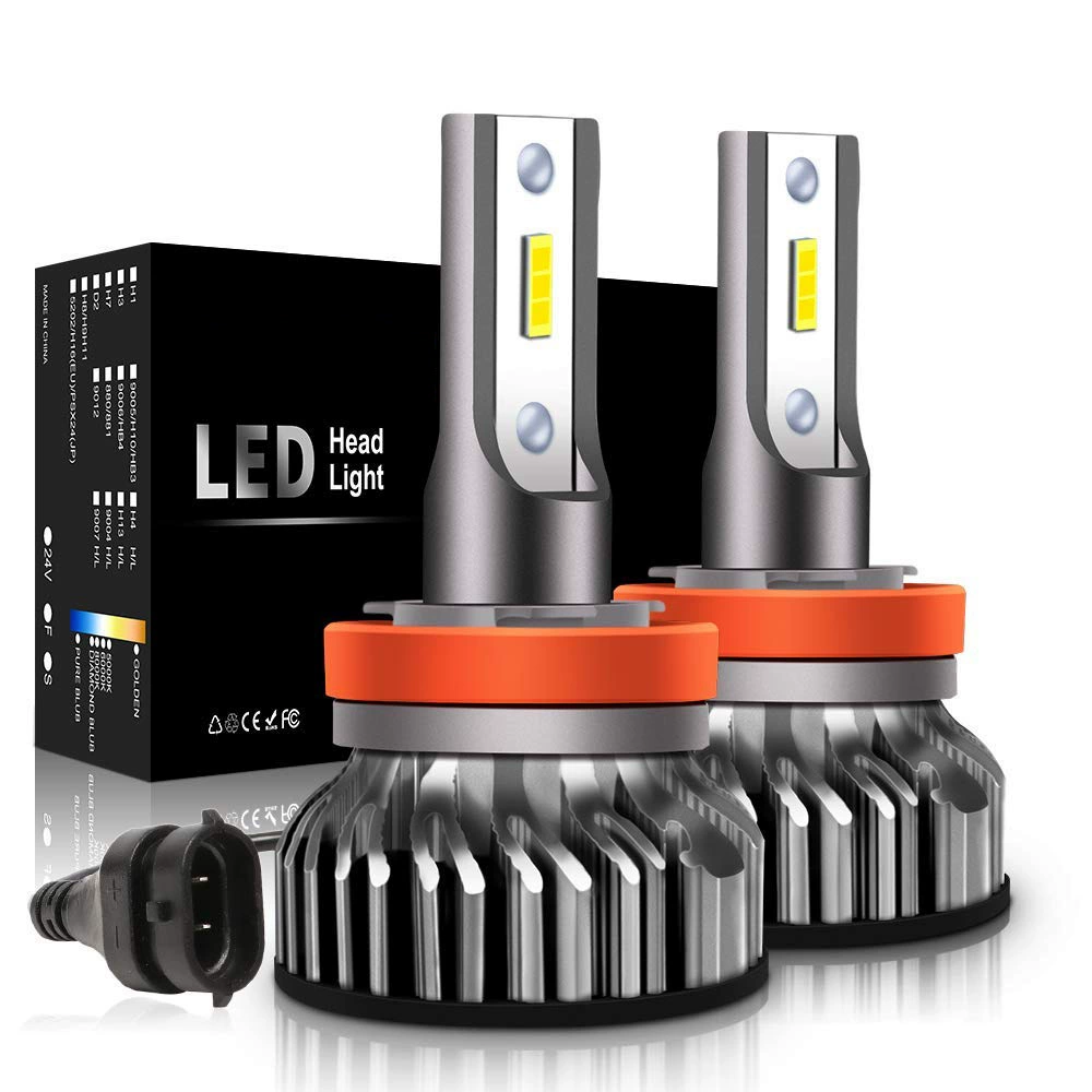 Взрывная автомобильная LED-фара H7 H4 H11 9005 9006 H13 9007, дальний и ближний свет