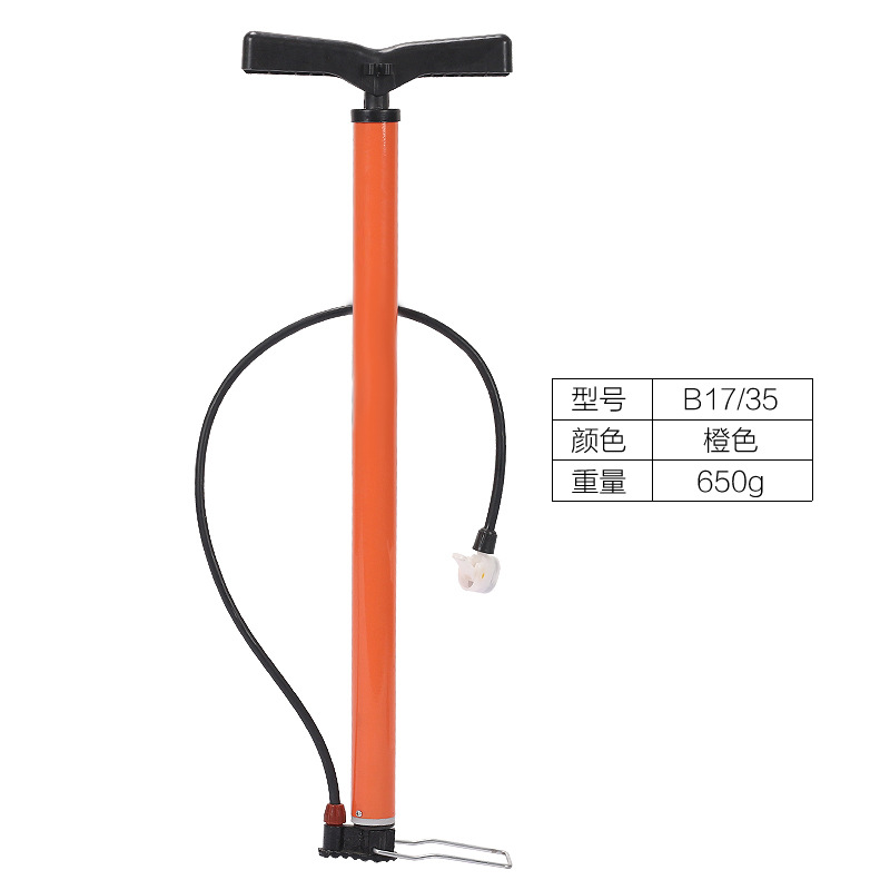 direct deal Pump gas nozzle Manual Built-in high pressure Inflatable tube wholesale portable Bicycle Inflator