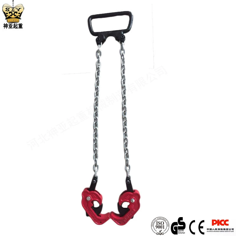 Нефть баррель щипцы двойной цепи погрузчика специальные нефти баррель щипцы двойные ноги нефти баррель крюк нефти баррель щипцы