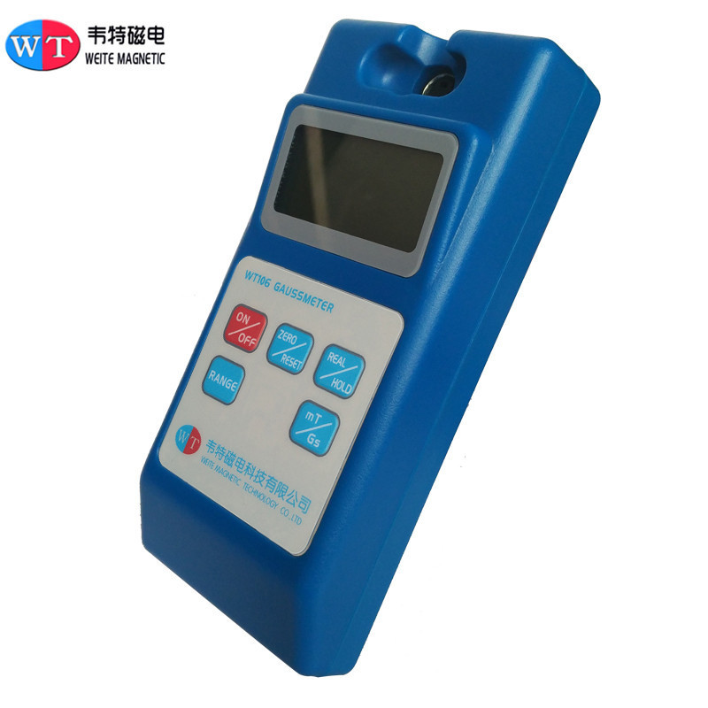 韦特大量程高精度高斯计特斯拉计磁力检测磁铁磁性测量WT106