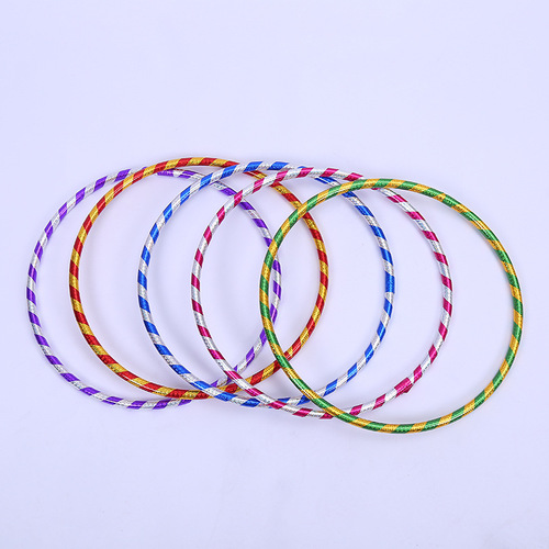 Ribbon laser film hula hoop dance game circle circle primary school kindergarten morning exercise circle gymnastic circle