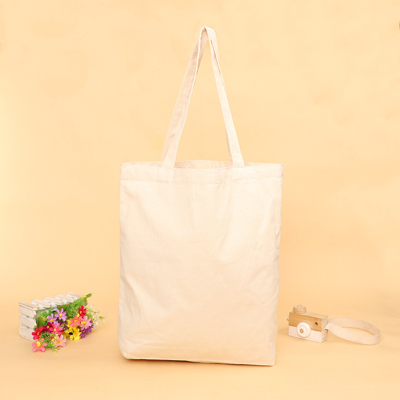 韩版学院风少女单肩帆布包 学生简约文艺手提购物棉布袋 批发