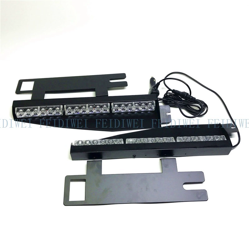 02003-6LED 36 Вт автомобильный профессиональный высококачественный светодиодный светильник на присоске вспышка передний блок Лопата свет стробоскоп