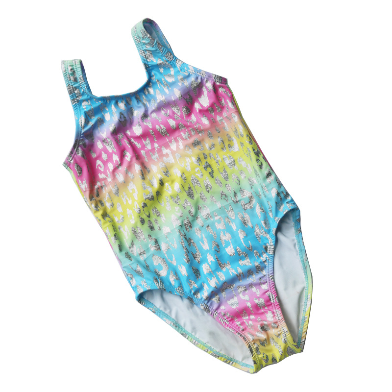 (Cross-border trading), (Wholesale), rainbow children's swimwear, European style 5