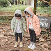 Rui 珵 2018 winter new pattern Mid length version children Down Jackets Boy girl Solid thickening Hooded Down Jackets