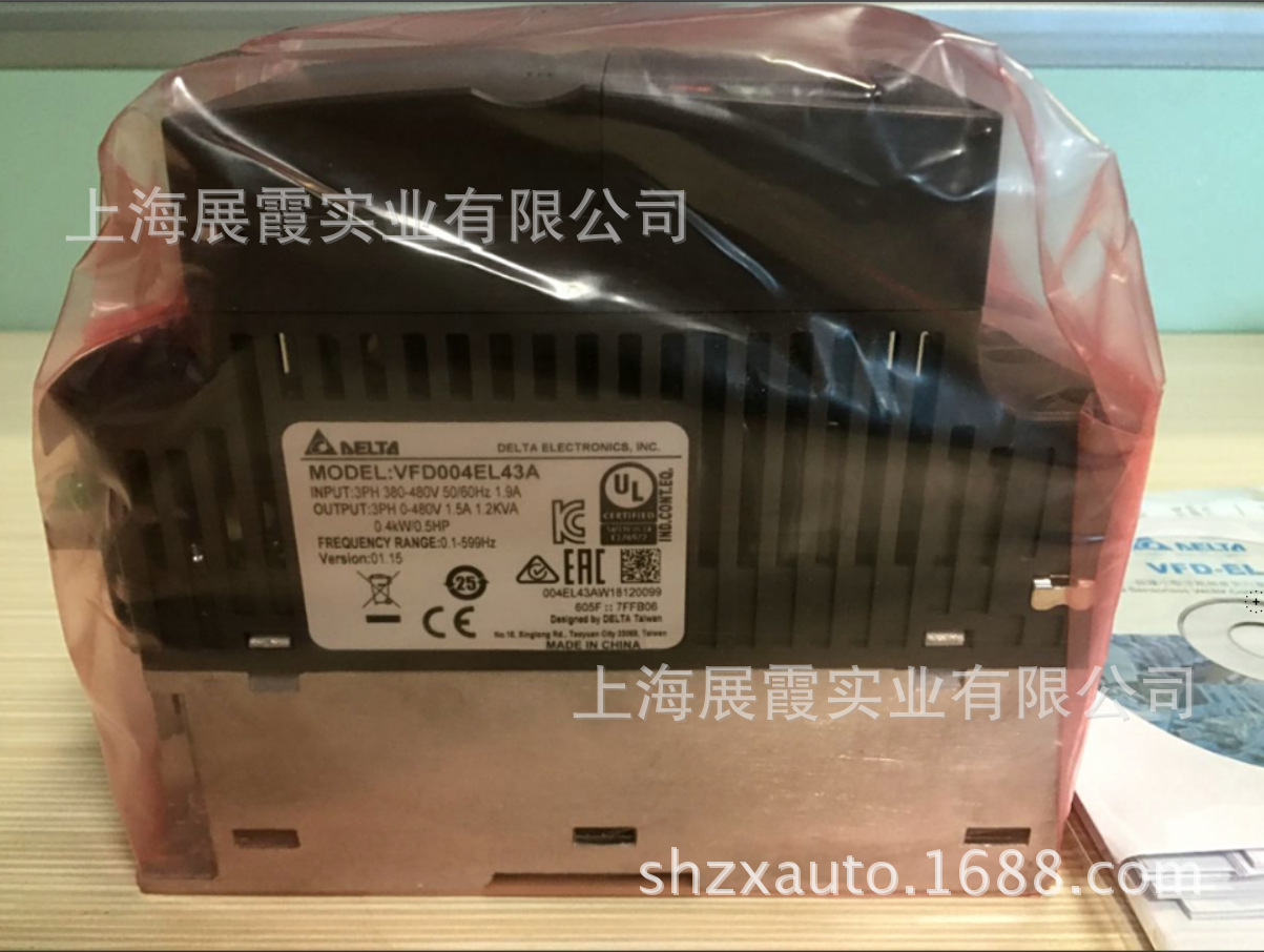 原装全新【VFD004EL43  AVFD015E43T 中达电通台达变频调速器】 台达VFD015E43T,VFD015E43T,VFD004EL43A,台达变频器,台达交流变频器