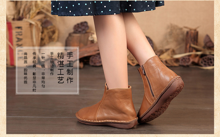 Bottes femme WHENSINGER      en En cuir - Ref 3355331 Image 27