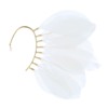 Fashionable ear clips from pearl, earrings, 2018, European style