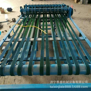 湖北厂家直销 自动修边草帘编织机自动切断草帘编织机多针草帘机