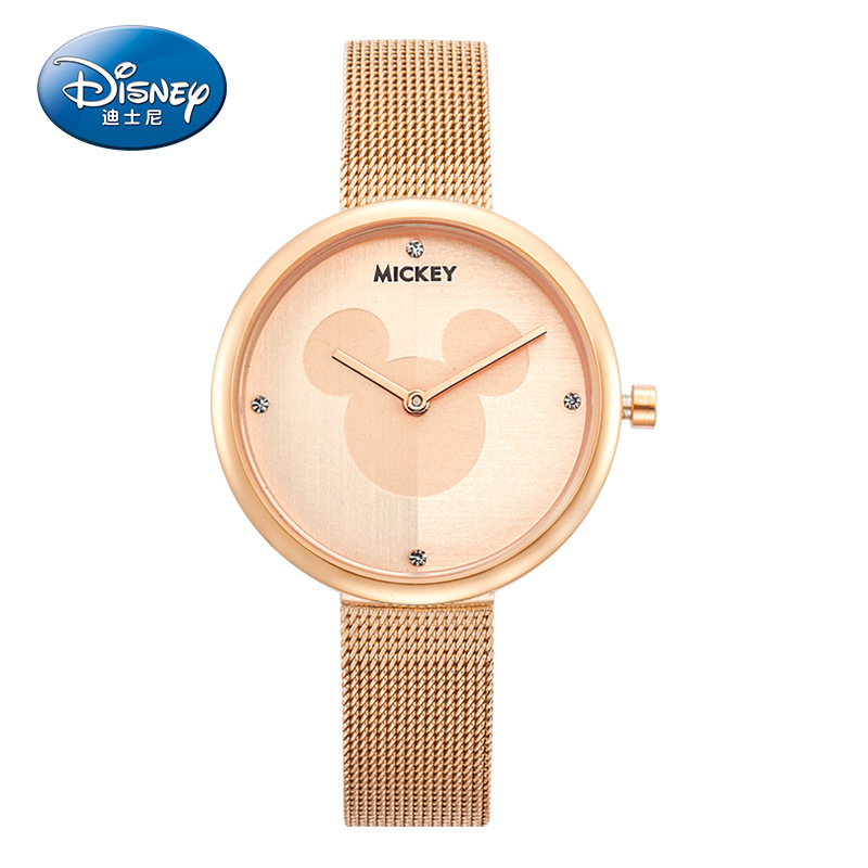 迪士尼授权厂家正品迪士尼手链腕表，简约时尚学生石英手表米奇手表