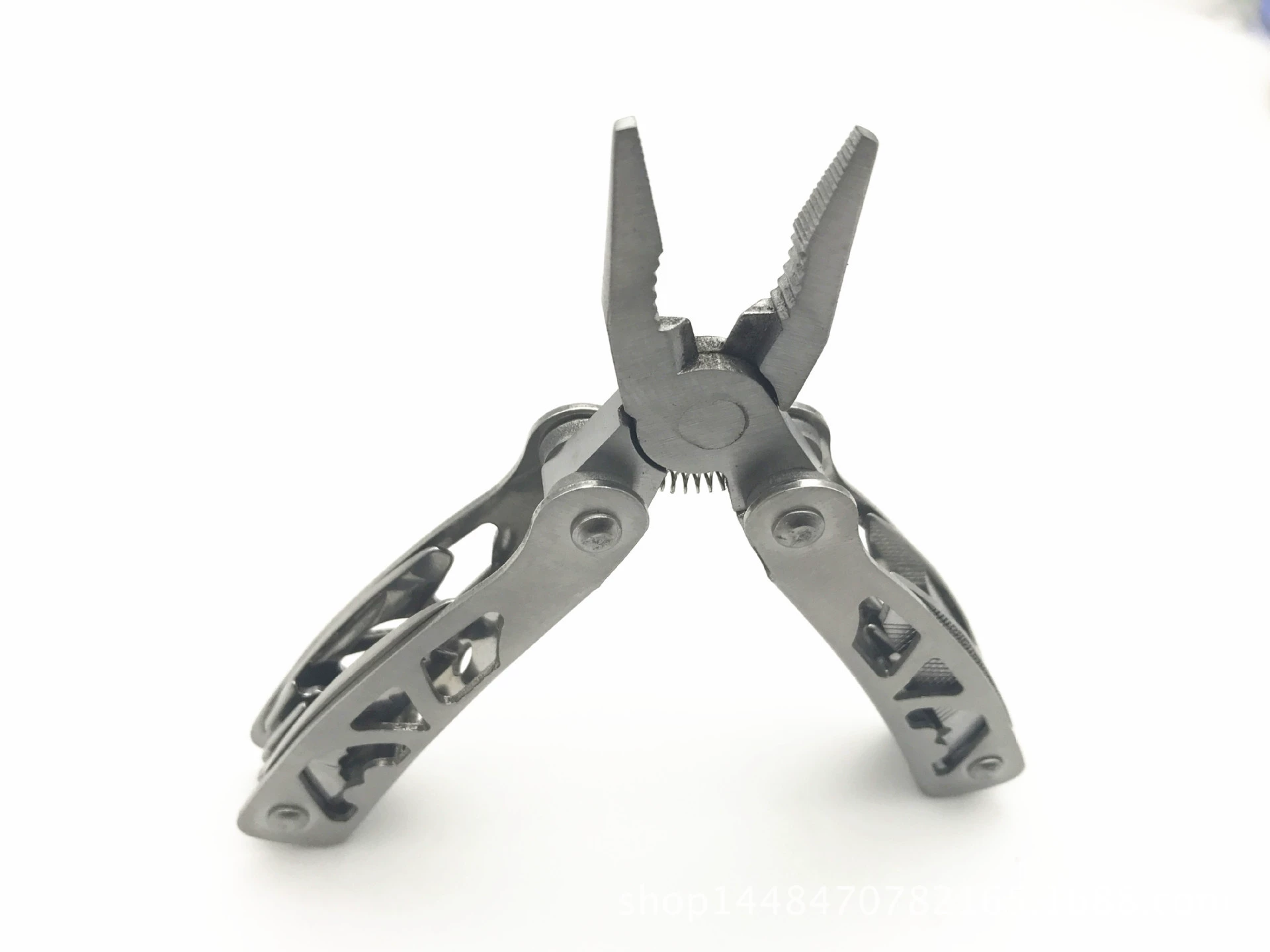 Высококачественные уличные универсальные плоскогубцы, многофункциональные плоскогубцы, складные плоскогубцы из нержавеющей стали, подарочные плоскогубцы, полые мини-плоскогубцы