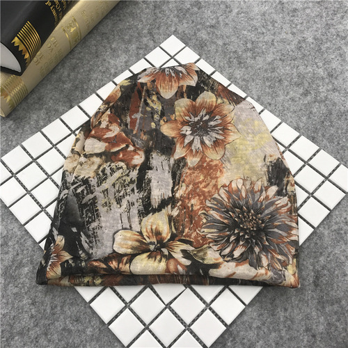 Leopard Print Korean Style Women's Thin Letter Scarf Hat Headband for Ladies Hooded Fashion Spring and Autumn Hooded Hat