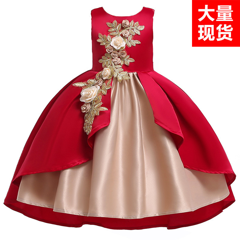 Cross-border girls' dresses